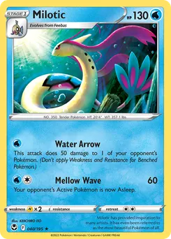 Milotic #40, Silver Tempest