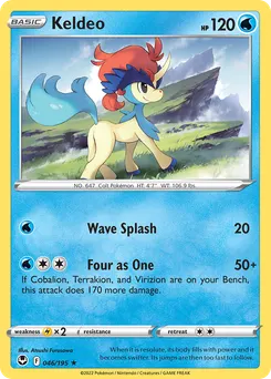 Keldeo #46, Silver Tempest