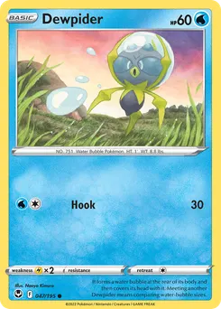Dewpider #47, Silver Tempest