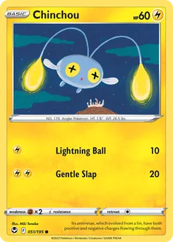 Chinchou #51, Silver Tempest