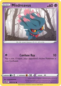 Misdreavus #63, Reverse Foil