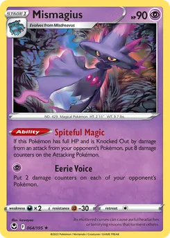 Mismagius #64, Silver Tempest