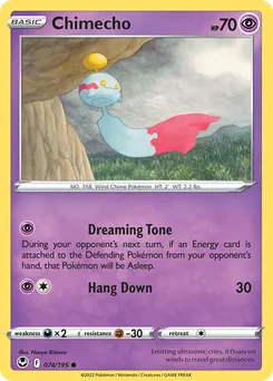 Chimecho #74, Silver Tempest