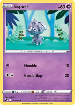 Espurr #81, Silver Tempest