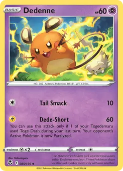 Dedenne #85, Silver Tempest