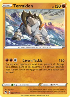 Terrakion #97, Silver Tempest