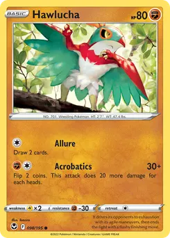 Hawlucha #98, Silver Tempest