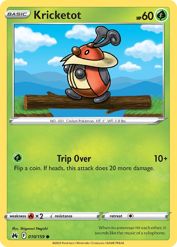 Kricketot #10, Crown Zenith
