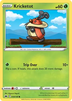 Kricketot #10, Standard