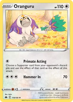 Oranguru #119, Reverse Foil