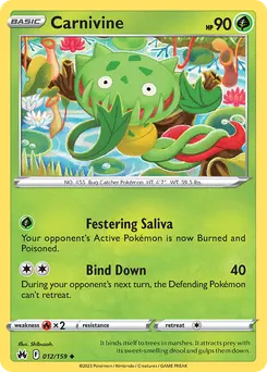 Carnivine #12, Reverse Foil