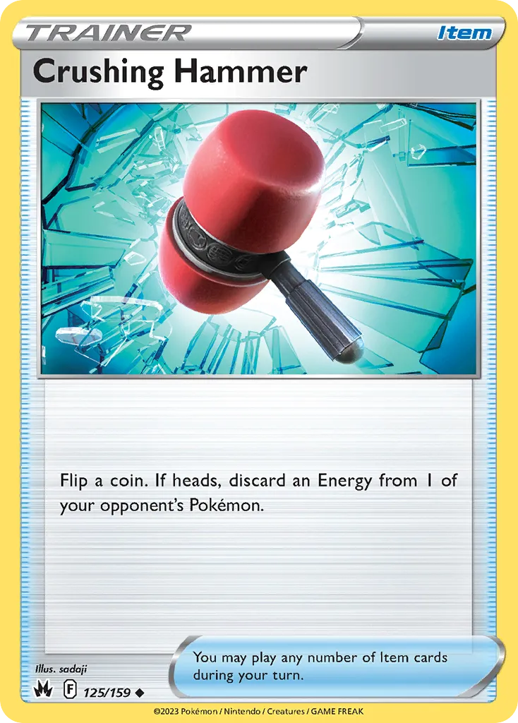 Crushing Hammer #125, Crown Zenith Reverse Foil