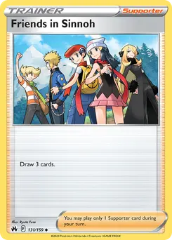 Friends in Sinnoh #131, Reverse Foil