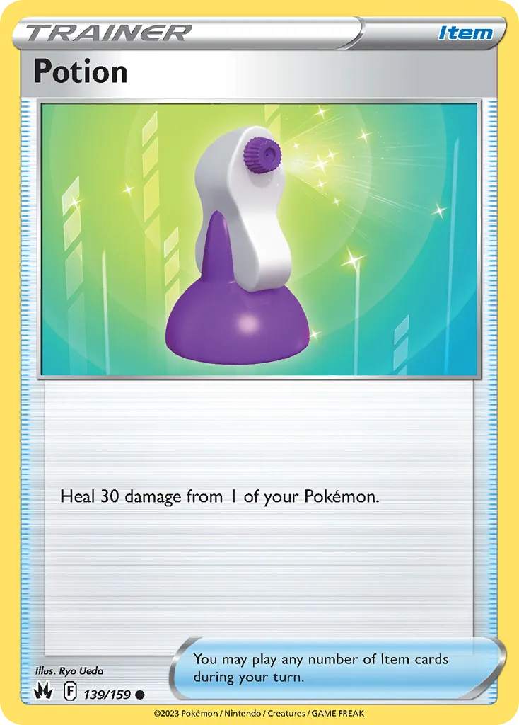 Potion #139, Crown Zenith Reverse Foil