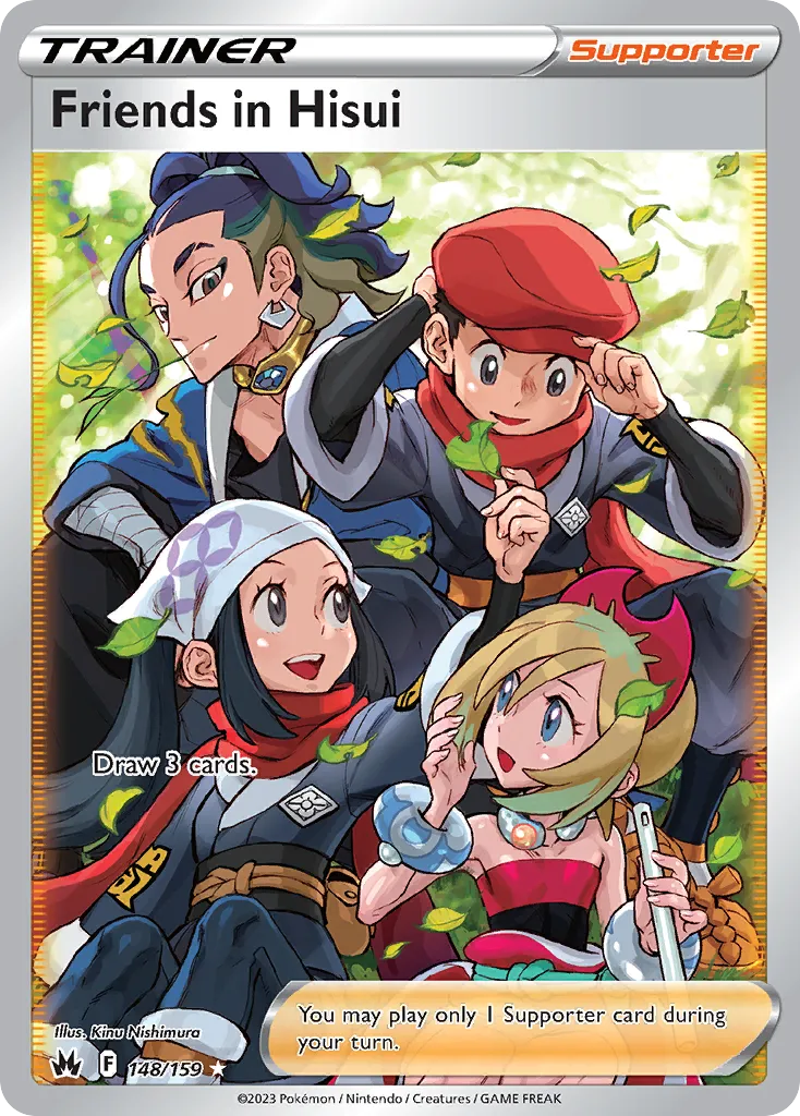 Friends in Hisui #148, Crown Zenith