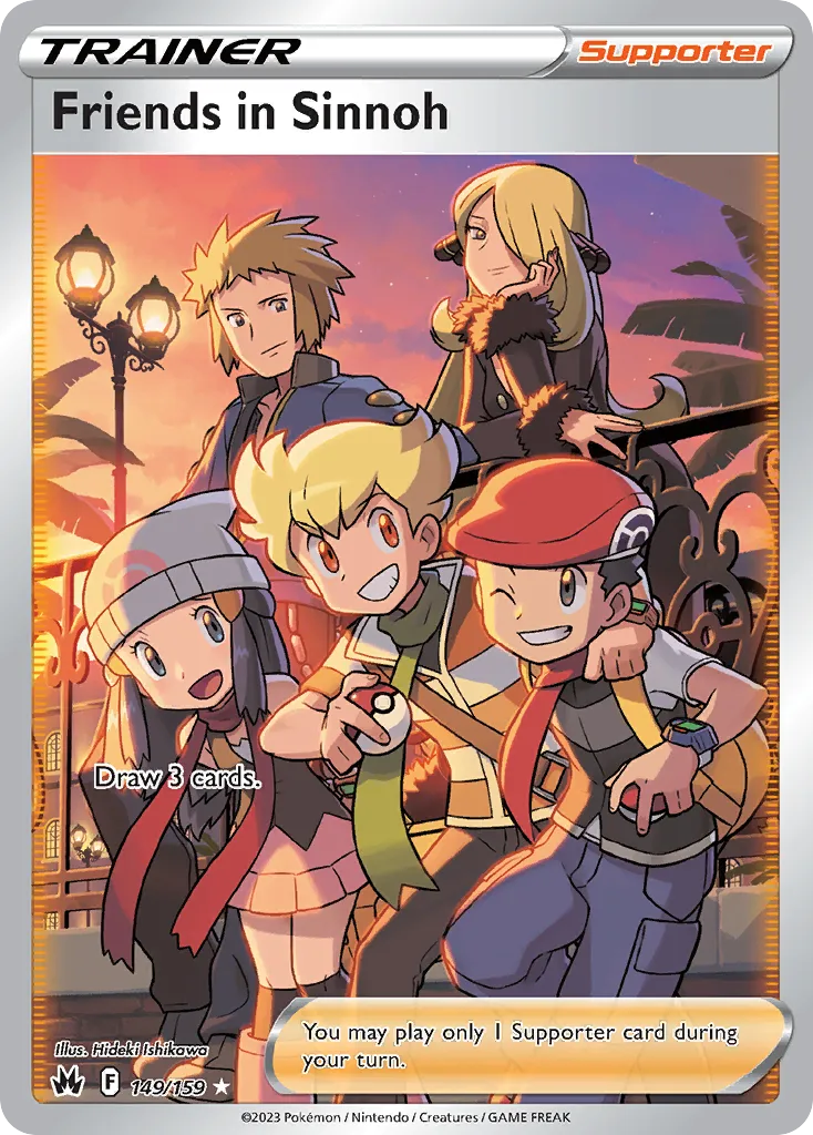 Friends in Sinnoh #149, Crown Zenith