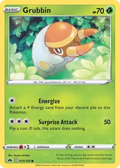 Grubbin #15, Reverse Foil