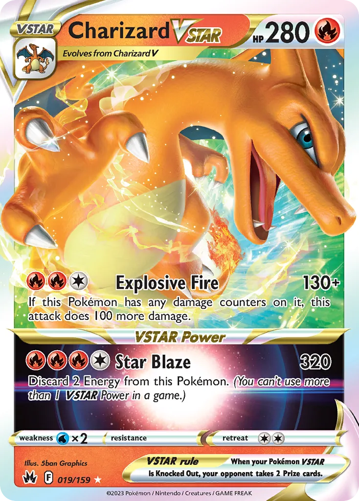 Charizard VSTAR #19, Crown Zenith