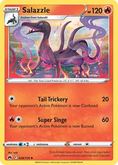 Salazzle #28, Reverse Foil