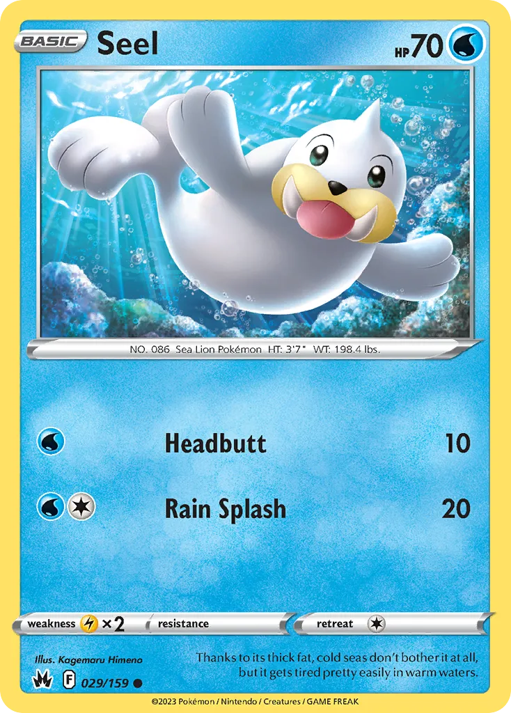 Seel #29, Crown Zenith Reverse Foil
