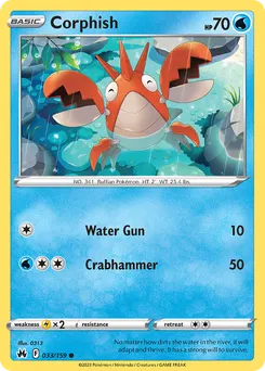 Corphish #33, Standard