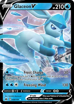 Glaceon V #38, Standard