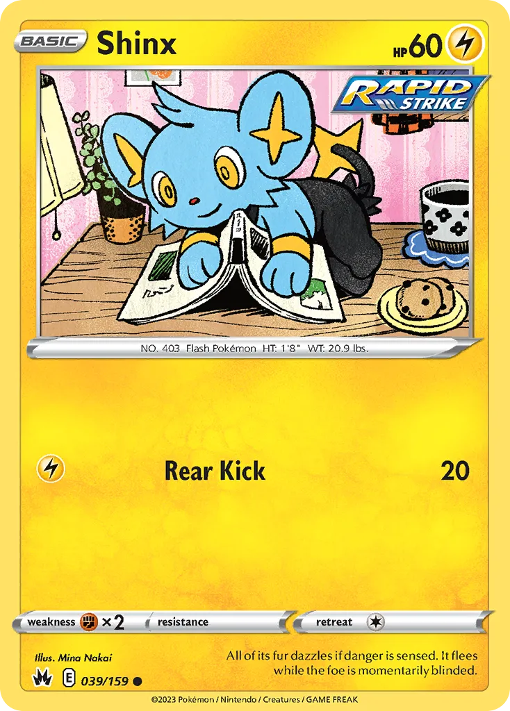 Shinx #39, Crown Zenith