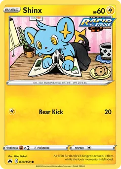 Shinx #39, Reverse Foil