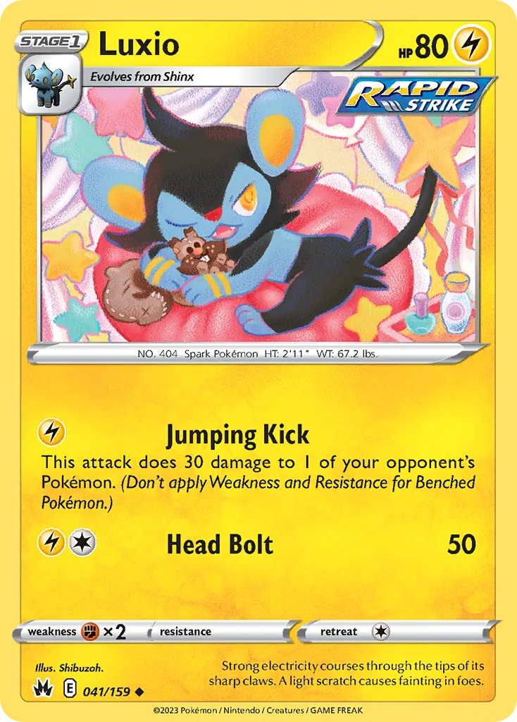 Luxio #41, Crown Zenith Reverse Foil
