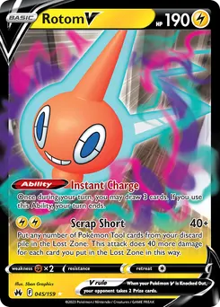 Rotom V #45, Standard