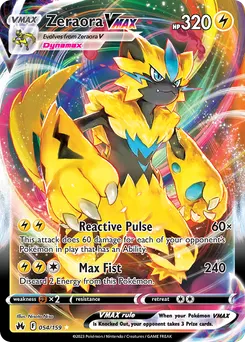 Zeraora VMAX #54, Standard