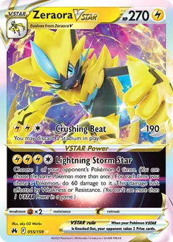 Zeraora VSTAR #55, Standard