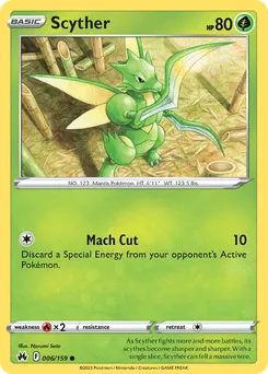 Scyther #6, Reverse Foil