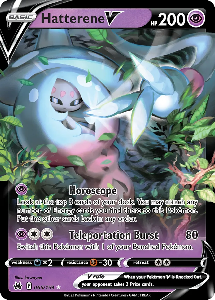 Hatterene V #65, Crown Zenith