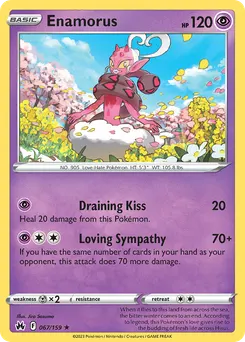 Enamorus #67, Reverse Foil