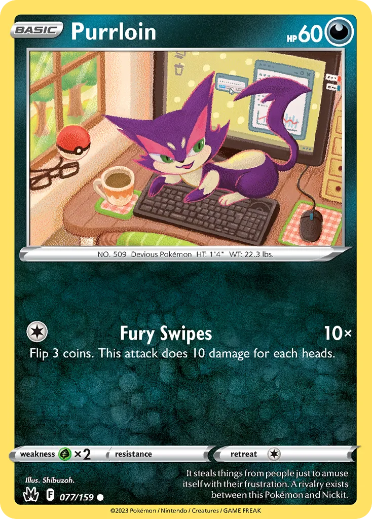 Purrloin #77, Crown Zenith