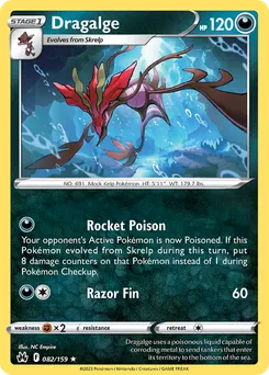 Dragalge #82, Reverse Foil
