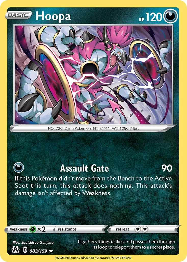 Hoopa #83, Crown Zenith