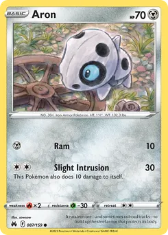Aron #87, Reverse Foil
