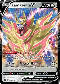 Zamazenta V #98, Standard