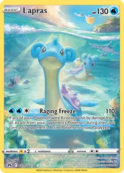 Lapras #GG05, Standard