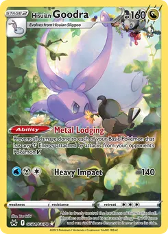 Hisuian Goodra #GG21, Standard