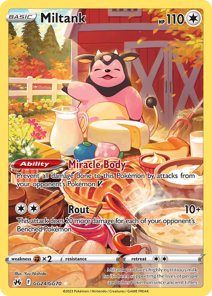 Miltank #GG24, Crown Zenith Galarian Gallery