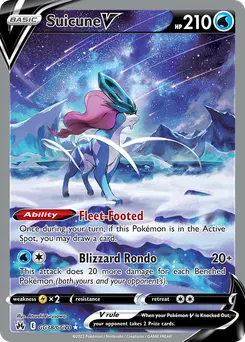 Suicune V #GG38, Standard