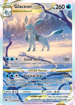 Glaceon VSTAR #GG40, Standard