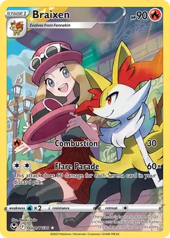 Braixen #TG01, Standard