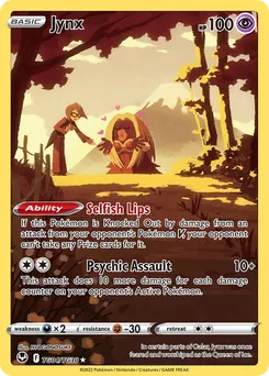 Jynx #TG04, Standard