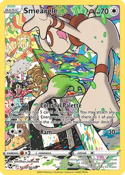 Smeargle #TG10, Standard
