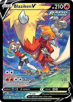 Blaziken V #TG14, Standard