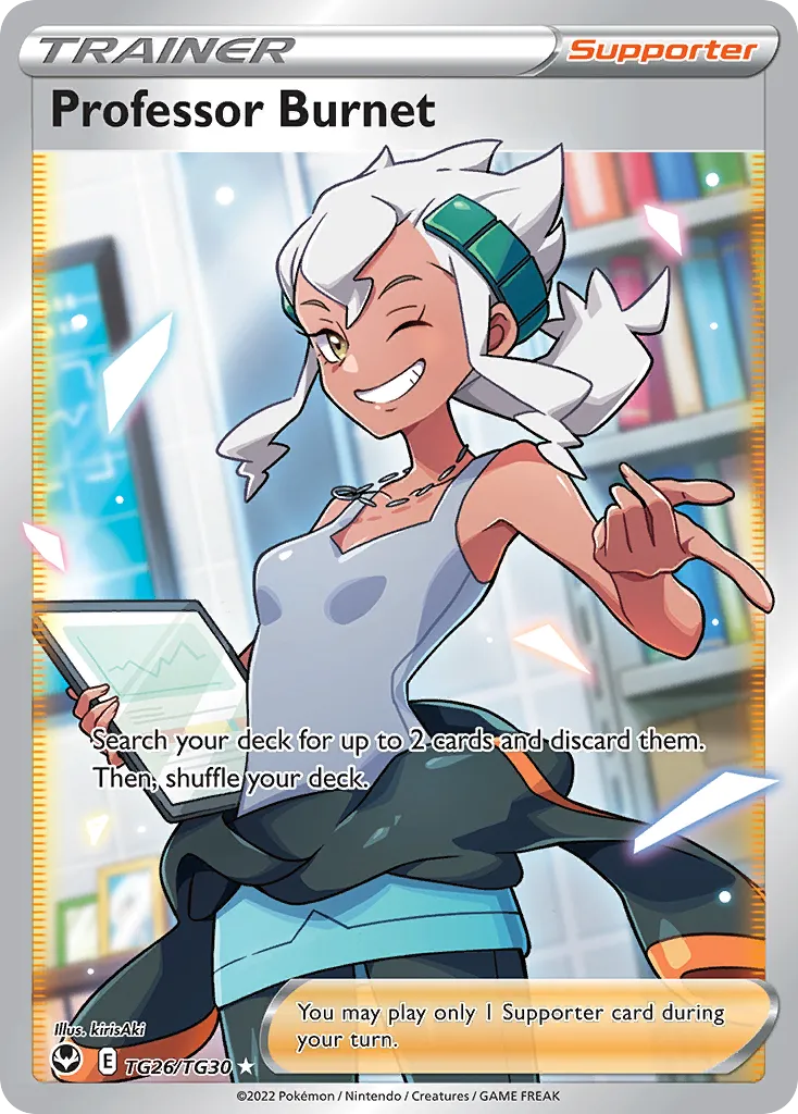 Professor Burnet #TG26, Silver Tempest Trainer Gallery